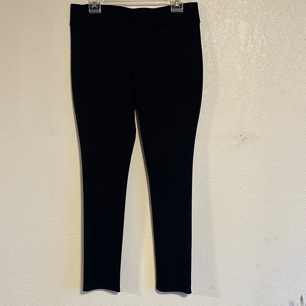 White House Black Market Black Straight Leg Pants
